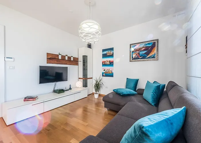 דירה Penthouse With Roof Terrace With Jacuzzi זאדאר